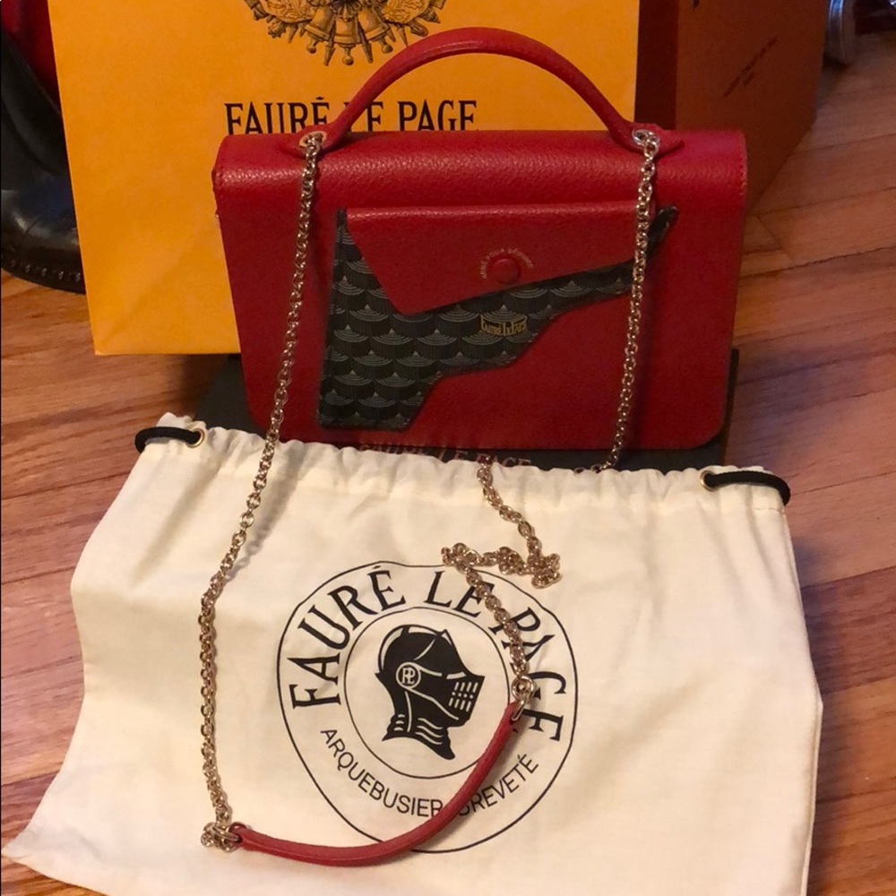 Faure Le Page purse mini-Red,limited edition - Picture 3 of 4